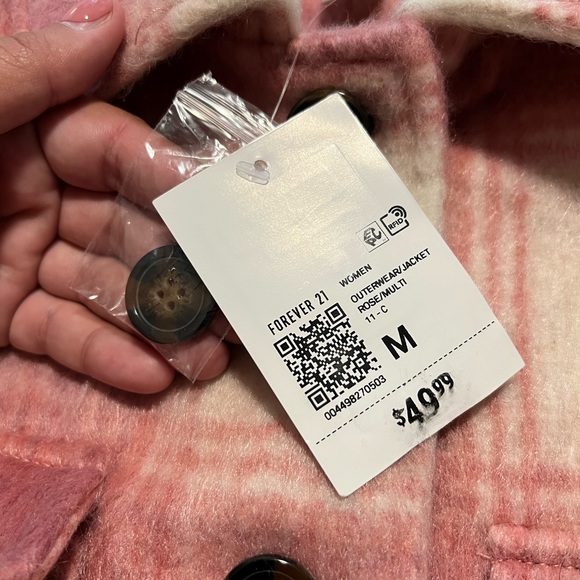 Forever 21 Oversized Shacket - Picture 6 of 8